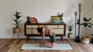 Yoga flow to calm the mind and bring a balanced state of mind