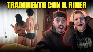REAGIAMO AD UN IMBARAZZANTE EPISODIO DI ALTA INFEDELTÀ - TRADISCE IL MARITO CON IL RIDER DELLE PIZZE