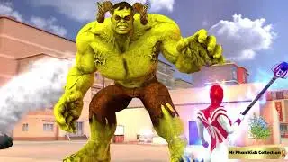SPIDEY BOY and Hulk Fight Giant Beast! 💪 Monster Battle for Kids