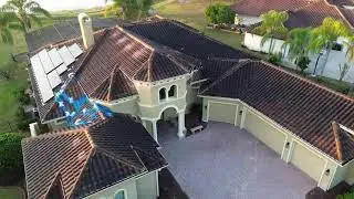 SPANISH TILE RE-ROOF - PART 1 SOLAR PANEL REMOVAL - TOP RANK BUILDER AND ROOFING