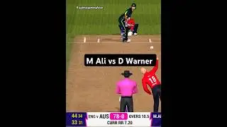 M Ali vs D Warner #shorts