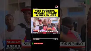 VERY POWERFUL MESSAGE KENYANS WANTS TO HEAR #ntvkenya #citizentvlive #kenyanews #pdmdigitaltv
