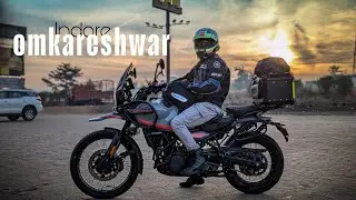 First ON-CAM Travel Experience 🏍️ | Mumbai to Omkareshwar Jyotirlinga | Day 1 | Motovlog