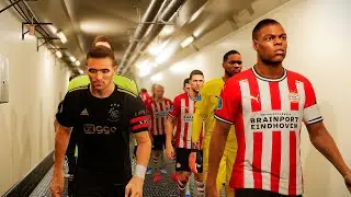 eFootball PES 2021 - PSV vs. Ajax (Rain) [1080p 60 FPS]