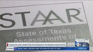 STAAR test written responses to be graded by computer