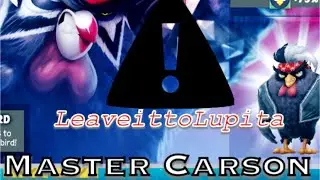 Angry Bird Evolution Master Carson level 60 turning to Mosh level 80