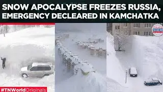 SNOW APOCALYPSE IN RUSSIA: Kamchatka Buried Under Heavy Snow, Residents Jumping From Windows