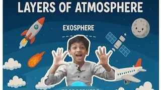 Layers Of Atmosphere | Earth's Atmosphere Model By Aayansh | Science For Kids@storiesrhymesbyaayansh