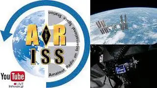 ISS station passing over Greece (RX 437.800, loc: KM08UG) @SVFORUM Live Stream