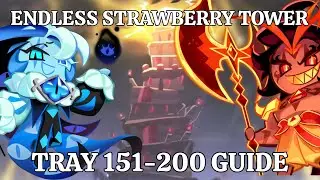 Cookie Run Kingdom - Sublime Cake Tower, Endless Strawberry Cake Tower Tray 151-200 Guide