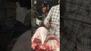 🍖 Big Piece Of Meat Cutting 🐂 #shorts