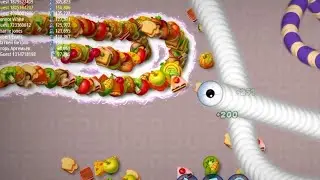 Dapat banyak makanan lezat worms zone.io