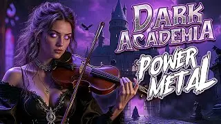 Dark Academia Gothic Metal &ndash; Haunting Violin & Power Metal Symphony | Magic and Fantasy mix