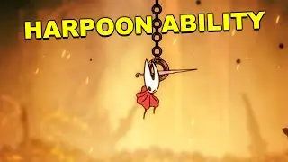 Hollow Knight Silksong - How To Get Harpoon Ability (Clawline Ancestral Art)