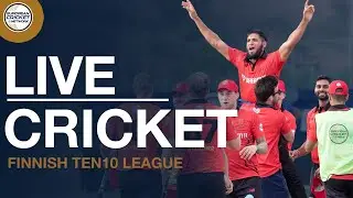 🔴LIVE T10 Cricket | Finnish Ten10 League | European Cricket Series 2020