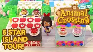 Animal Crossing New Horizons 5 Star Island Tour!