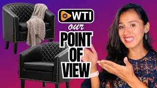 KINWELL Faux Leather Barrel Chairs | POV | Would you buy it?