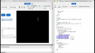 Velocity Verlet Algorithm in NetLogo