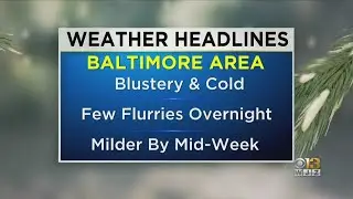 Maryland Weather: A Cold Start To The Work Week