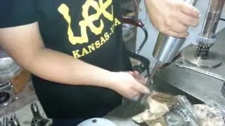 Paper cup machine 8pcs main mold bearing replace