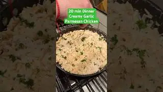 Creamy Garlic Parmesan Chicken | 20-Minute Weeknight Dinner