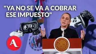 Sheinbaum cancela impuesto a videojuegos y plantea campañas a jóvenes por “construcción de la paz”