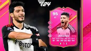 EL LOBO MEXICANO MEJOR DE LO QUE PIENSAS!!! REVIEW RAUL JIMENEZ FUTTIES SBC 95 EN ESPA&Ntilde;OL EA FC24 UT