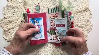 Christmas Candy Box Journal Flip Through
