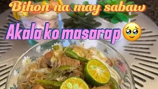 Paano magluto ng bihon na may sabaw 