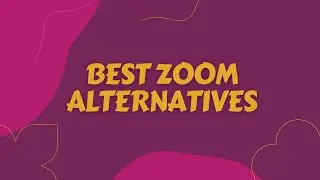 Best Zoom Alternatives