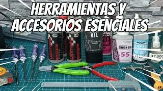 Herramientas 🛠 y accesorios ⚙ esenciales para empezar en el mundo del RC