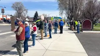 Prineville, Oregon, 'Hands Off' rally