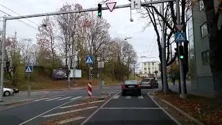 Autumn 🚗 driving in Tallinn October 2015 #estonia #tallinn #driving