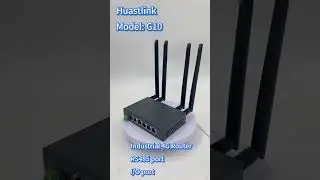 12V 24V 48V Power Industrial 4G LTE Router with RS485