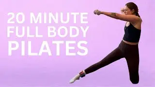 20 MINUTE FULL BODY PILATES SCULPT || HOME WORKOUT || ALL LEVELS