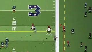 EFL:1-16- Q2:245- Warhead Gary Walden Flat Pass from Shane Falco Leads to BOOM 42 Yd Touchdown! 7-0