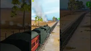 𝑺𝒕𝒆𝒂𝒎 𝒐𝒏 𝒕𝒉𝒆 𝑴𝒂𝒊𝒏 𝑳𝒊𝒏𝒆 ✦ 🚂A powerful heritage steam locomotive charges ahead with a full passenger