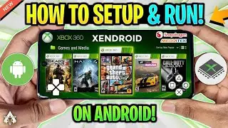 🔥 XENDROID XBOX 360 EMULATOR FOR ANDROID - FULL SETUP/SETTINGS & GTA 5 GAMEPLAY! PLAY XBOX 360 GAMES