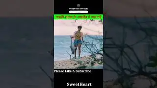Girl trapped in monster island hollywood movie explain in hindi #short #explain #ytshort