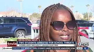 Two students arrested for School Threats