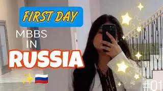 📚 First Day of our 2nd year mbbs at Medical College in Russia! 🇮🇳➡️🇷🇺 Pskov state medical University