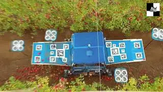 Amazing drones harvesting apples in Israel.