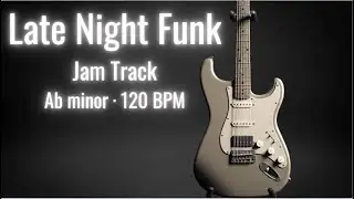 Soulful Funk Jam in Ab Minor | Guitar Backing Track