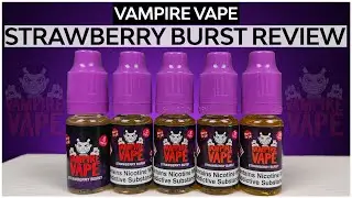 Strawberry Burst by Vampire Vape E-Liquid Flavour