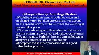 Oil and Gas Plant Start up and Shutdown Hazards