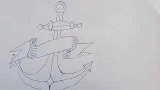 👥🕳️💤How to draw an Anchor || Drawing ||