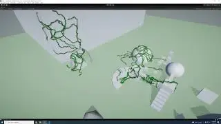 Procedural vines - with leaves - Unity