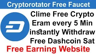 cryptorotator.website Earn Free DashCoin Every 5 Minute Unlimated Clime Per Day Online Millionaire