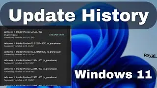 How To Check The Update History On Windows 11