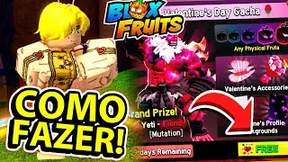 COMO FAZER TODAS VALENTINES QUESTS E FARMAR HEARTS R&Aacute;PIDO BLOX FRUITS!